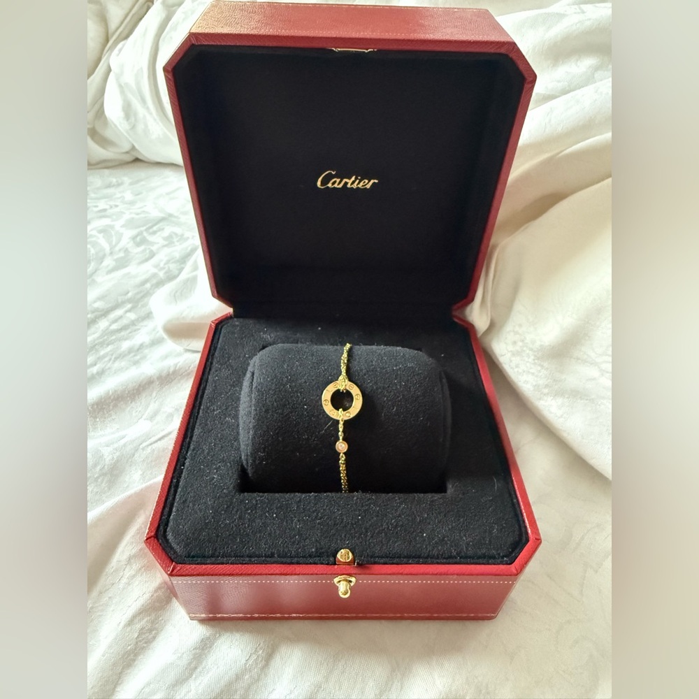 Cartier Gold Love Chain Bracelet